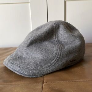 Wigens Harris Tweed Wool Cabbie Newsboy Hat